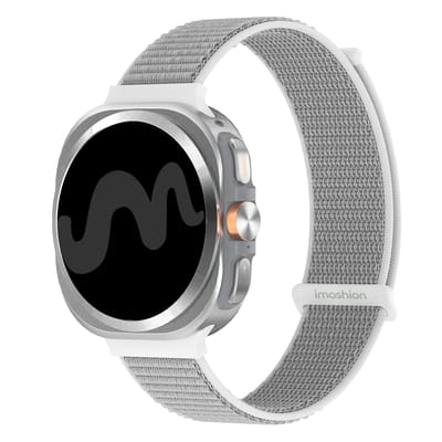 imoshion Nylon bandje voor de Samsung Galaxy Watch Ultra 2 (2026) / Ultra (2024/2025) - Seashell
