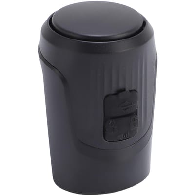 Klaxon de vélo Klaxon de vélo de montagne 125db Alarme antivol Fort Rechargeable par USB Équipement de cyclisme Noir black