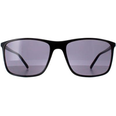 Calvin Klein CK22558S 001 glanzend zwart grijze zonnebril