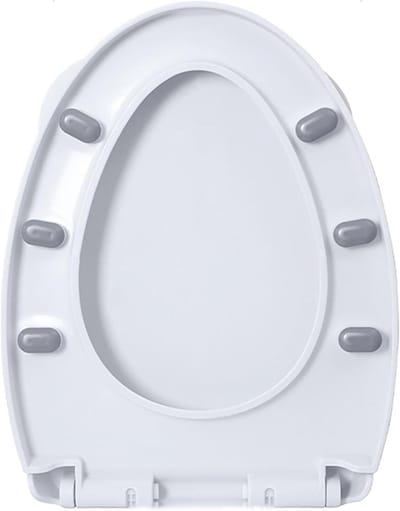 Toiletbril - Zachte sluiting - Badkamer Upgrade - Universele Pasvorm - Verdikt Materiaal - Wit