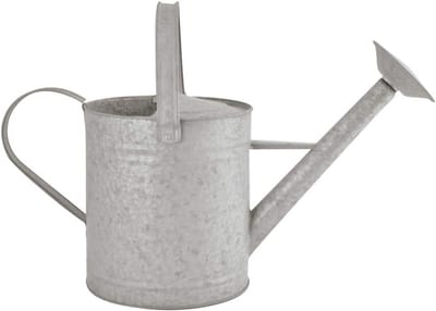 Gieter 5 Liter - Grijze Zinken Gieter voor Tuin en Planten