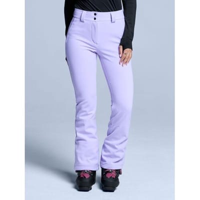 Poederbaas Skibroek Dames - Stretch Softshell Lila - Maat XS