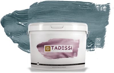 Tadessi Color Vista Muurverf - Dispersie - Staalblauw Mat - 2,5 L