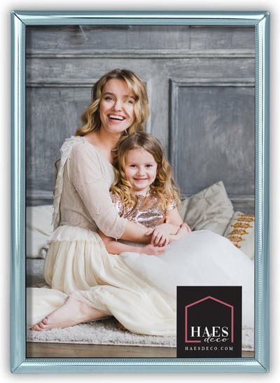 HAES DECO - Verzilverde Fotolijst Monza voor 1 foto van 10x15 cm - VP12615