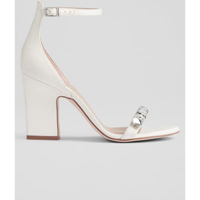 LK Bennett Josephine Bridal Sandal Ivory Größe: 35 | Sandalen Outlet | Damen | Weiß