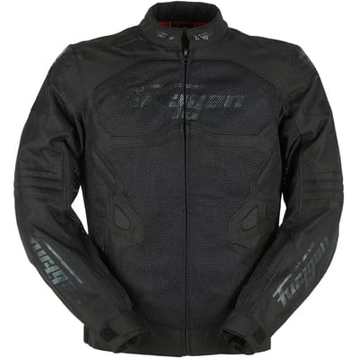 Furygan Atom Vented Evo Jas Zwart - Maat 4XL - Jas