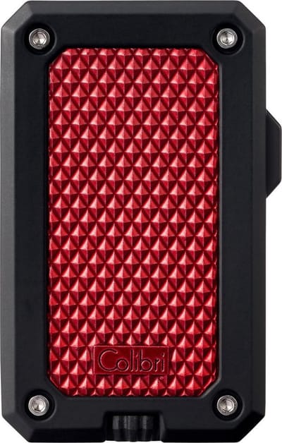 Aansteker Colibri Rally JetFlame zwart - rood