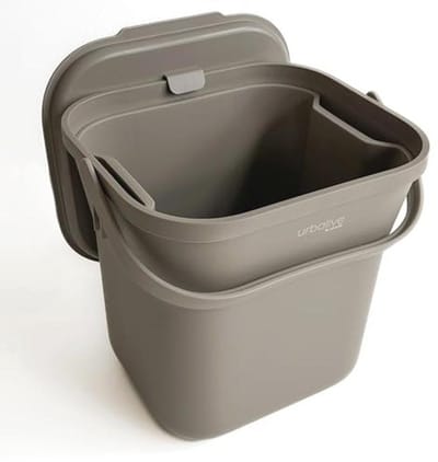 Biologische Afvalemmer Keuken 8 Liter met Uitneembare Zeef voor Compost