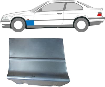 Reparatiepaneel voorspatbord voor BMW 3 E36 1990-2000 / Links / COUPE