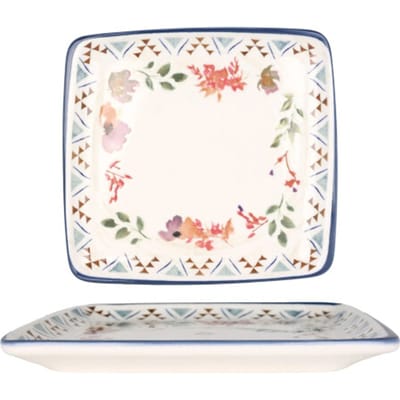 Bonna Serveerschaal - Spring - Porselein - 22x20 cm - set van 2