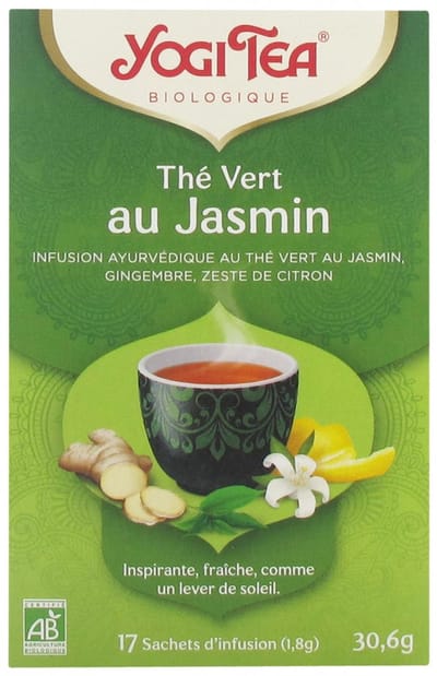 Yogi Tea Biologische Jasmijn Groene Thee 17 Zakjes