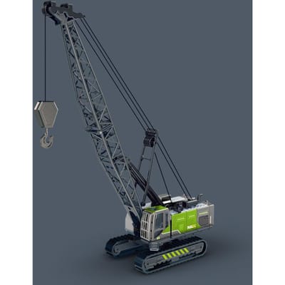 1: 50 Simulatie Legering Hoofd Kinderen Bouwvoertuig Speelgoed Graafmachine Kraan Auto Model Speelgoed voor Jongens Kinderen Verjaardagscadeau