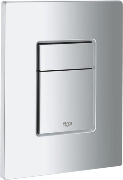 GROHE Skate Cosmopolitan Bedieningspaneel Toilet - Dual flush - Kunststof - Mat chroom
