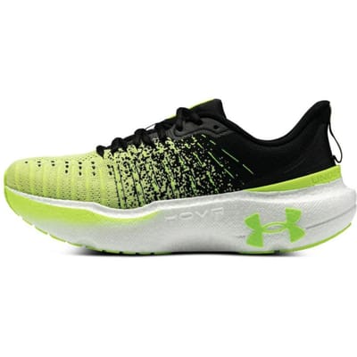 Under Armour Infinite Elite Noir Jaune Néon (aux femmes) 38 black