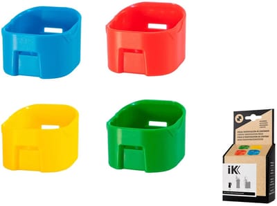 iK kleuridentificatie kapjes voor iK drukspuit