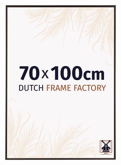 Fotolijst 70x100 cm - Kunststof - Antraciet - Easy