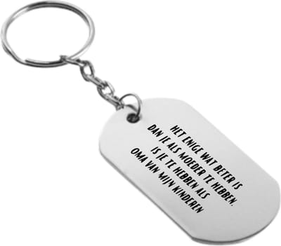 Akyol - het enige dat beter is dan je als moeder te hebben is als oma te hebben voor mijn kinderen sleutelhanger - Quotes - de liefste moeder die oma wordt - moederdag cadeautjes - moederdag - cadeau voor oma - cadeau - verjaardagscadeau - verjaardag