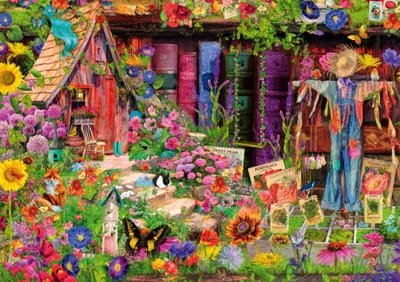 Bluebird puzzel The Scarecrow's Garden - 1000 stukjes.