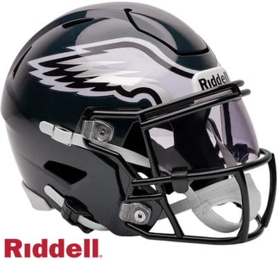 Riddell Speedflex Midi NFL Replica Helmet Mid-Size Philadelphia Eagles voor Sport Fanzone
