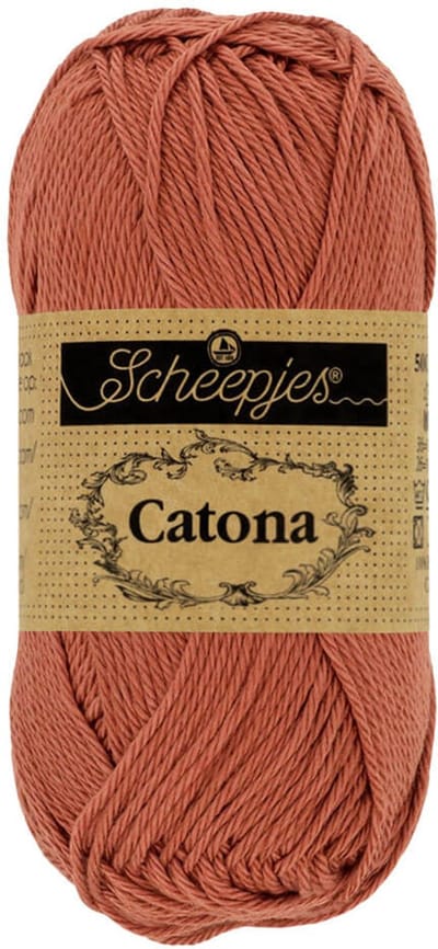 Scheepjes Catona 25gr - 504 Brick Red