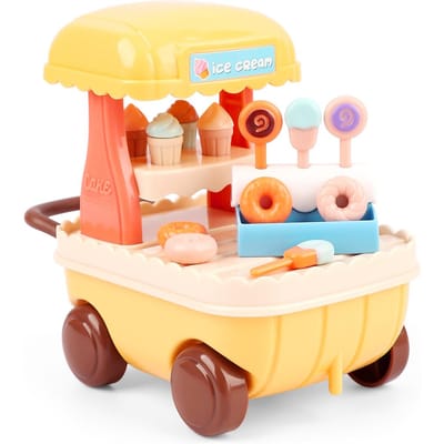 Mini Meubilair Kit Ornamenten Huis Speelgoed Miniatuur Keuken Badkamer Poppenhuis Scène Accessoires orange
