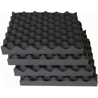 10 Stuks 2 Cm * 50 Cm * 50 Cm Auto Ktv Geluidsisolatie Geluidsabsorptie Akoestisch Schuim Eierkrat Studio Deadening Isolatie