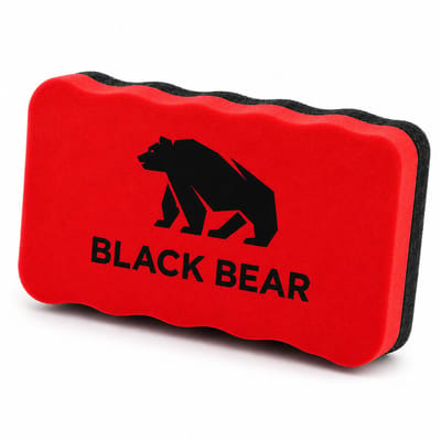 Whiteboard Wisser - Magnetisch - Whiteboard Cleaner - Whiteboard Stiften Wisser - Whiteboard Accessoires - Rood