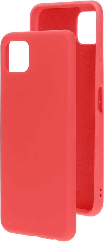 Mobiparts hoesje geschikt voor de Samsung Galaxy A22 5G - Siliconen - Rood