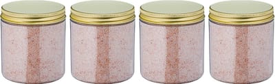 Himalayazout 300 gram - fijne korrels (0,4 - 0,9 mm) - 100% natuurlijk - Pot met goude deksel - per 4 stuks