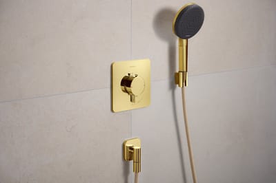 Hansgrohe Ecostat Comfort Q - Thermostatische inbouwkraan, gepolijste gouden uitstraling 33712990