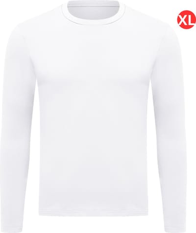 Bovista Thermokleding - Thermoshirt - Thermo - Voor Heren - Shirt - Wit - Maat XL
