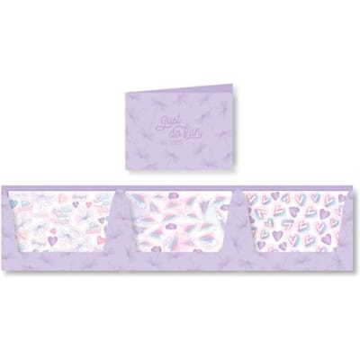 Stickers Purple Passion - 3 designs - K-PM010021