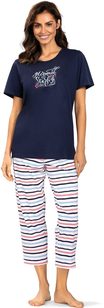 Dames Pyjama 'Mermaid Kisses' Blue