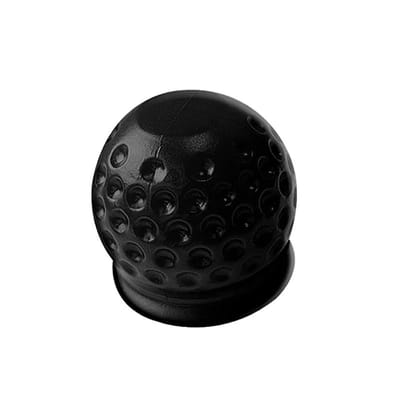 VCTparts® Trekhaakdop Golfbal Kunststof Universeel voor Trekhaakkogel Zwart