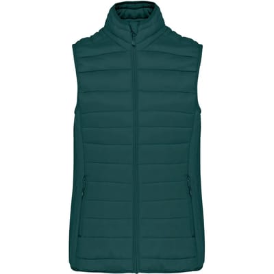Kariban Ladies' lightweight sleeveless down jacket K6114 - Mineral Green - XXL