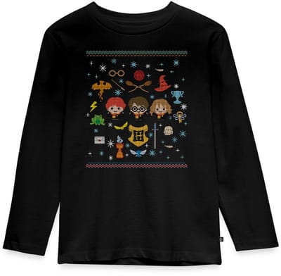 Harry Potter Ugly Christmas Chibi | Lelijk Kerstmis Premium T-Shirt Kinderen