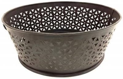 Iron basket S 24x21H10cm
