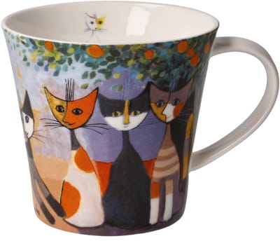Goebel - Rosina Wachtmeister | Koffie / Thee Mok Tempi felici | Beker - porselein - 350ml - 2 stuks