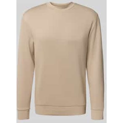 Regular fit sweatshirt van viscosemix, model 'EMANUEL'