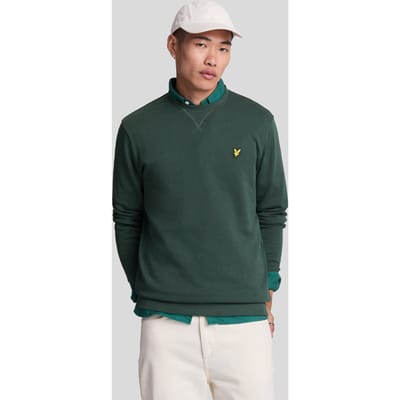 Lyle & Scott merk Argyle blauwgroen pull-over sweatshirt