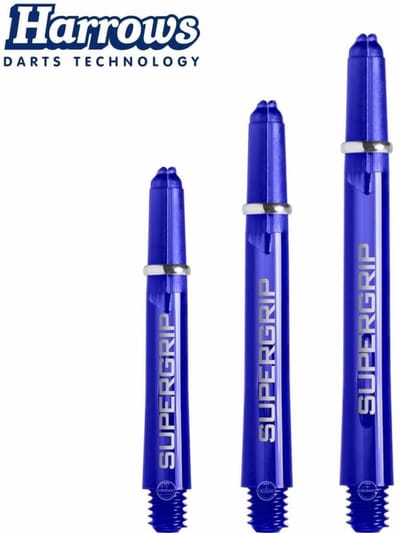 Harrows Supergrip Dark Blue - Dart Shafts