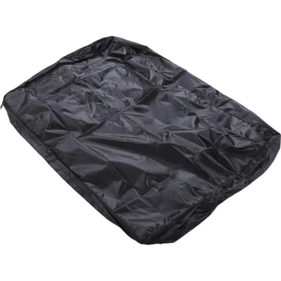 Waterdichte Afneembare Machine Wasbare Oxford Stof Hondenmandhoes Puppy Huisdier Bed Laken voor Binnen Zwart 76x51x10cm 76x51x10cm / 29.92x20.08x3.94in zwart