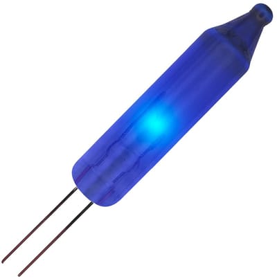 OE Lightning Reserve Kerstlampje - Zonder Fitting - 2.5V/0.425W - Blauw Licht