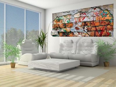 Wall Graffiti Street Art  Photo Wallcovering