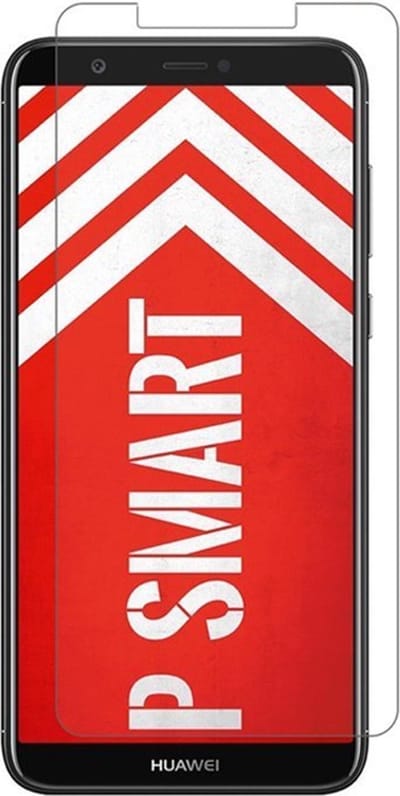 Screenprotector geschikt voor Huawei P Smart - Tempered Glass Glazen Gehard Transparant 9H 2.5D - van iCall