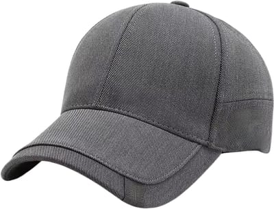 Heren Zonnepet – Verstelbare Baseballpet voor Mannen, Casual, Lichtgewicht en Comfortabel, Veelzijdige Zomerpet - Grijs