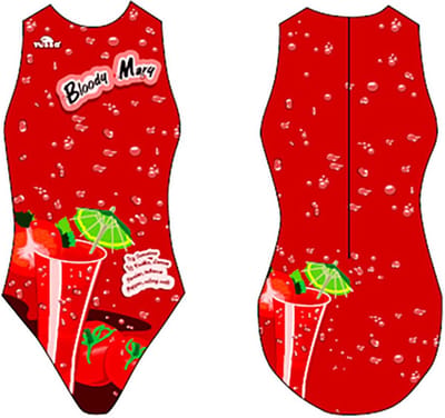 Turbo Bloody Mary Zwemkleding Rood M Vrouw