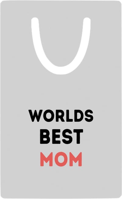 Hacebo® - worlds best mom metalen boekenlegger - Mama - de beste moeder - Moeder cadeautjes - moederdag - verjaardagscadeau - verjaardag - cadeau - geschenk - kado - gift - moeder artikelen Bladwijzer boekenleggers - 7.6 cm x 5cm