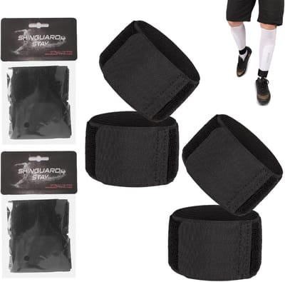 Sokkenhouder en Scheenbeschermerhouder - 4 Stuks Antislip en Afwasbaar voor Voetbalsport