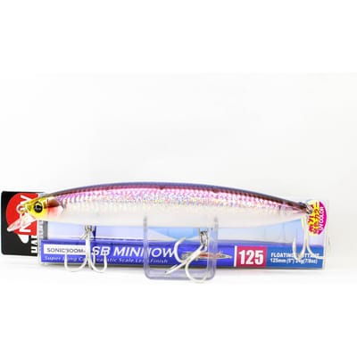 Yo Zuri Duel Sonic Boom SB Minnow 125F Leurre Flottant F1266-HKVK (0801) white